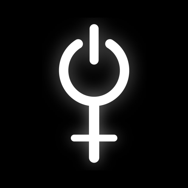 Girl Power Electronic Symbol by WarriorWoman