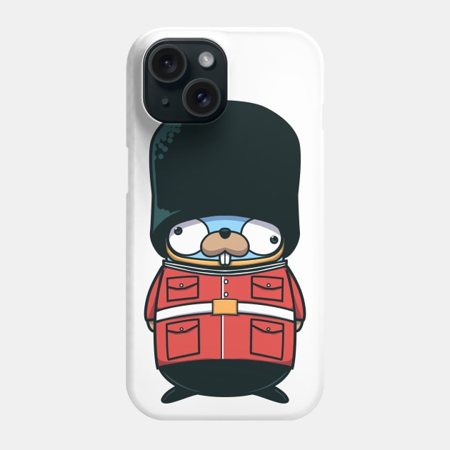 Golang Gopher Go UK Phone Case by clgtart