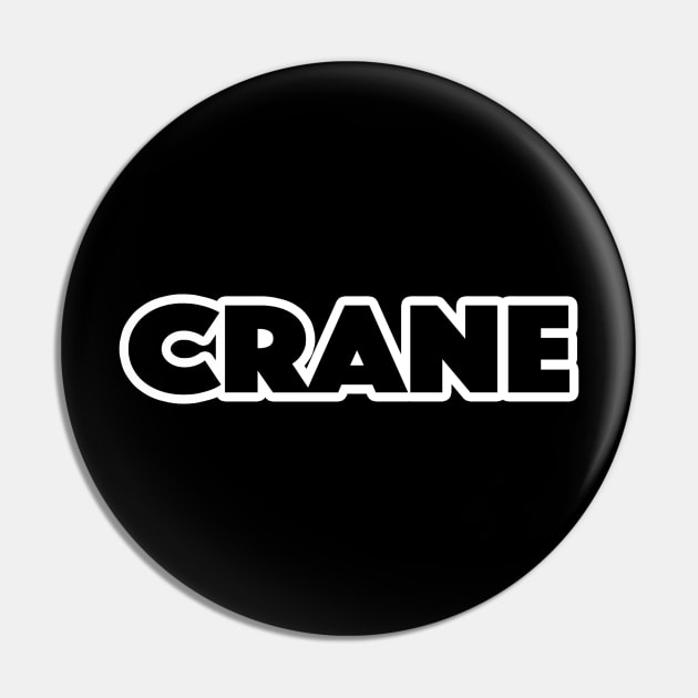 Crane Pin by lenn