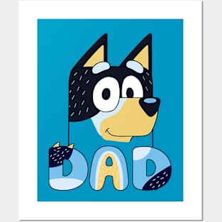 Rad like Dad Bluey tee – The Little Prints Co