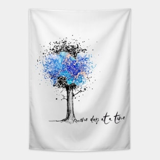 Tree One Day at a Time Tapestry