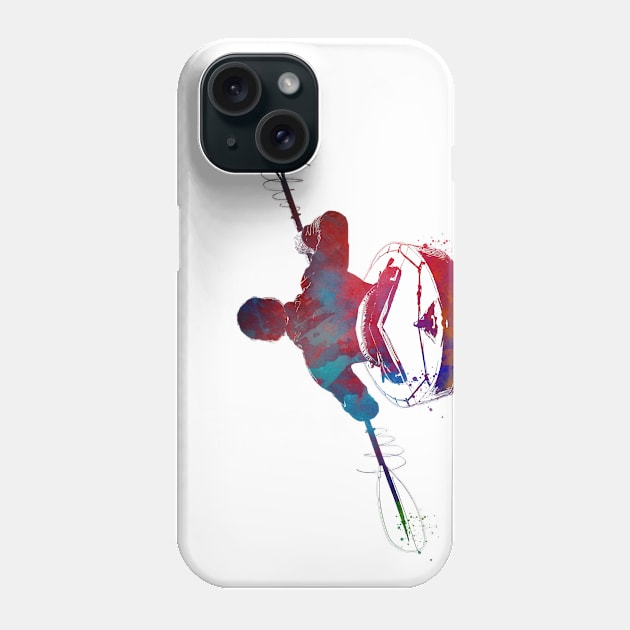 canoeing sport art #canoeing Phone Case by JBJart