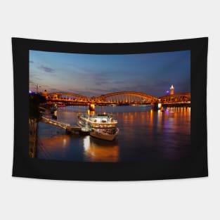 Hohenzollern Bridge with Rhine Tapestry