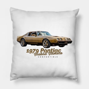 1979 Pontiac Firebird Formula Convertible Pillow