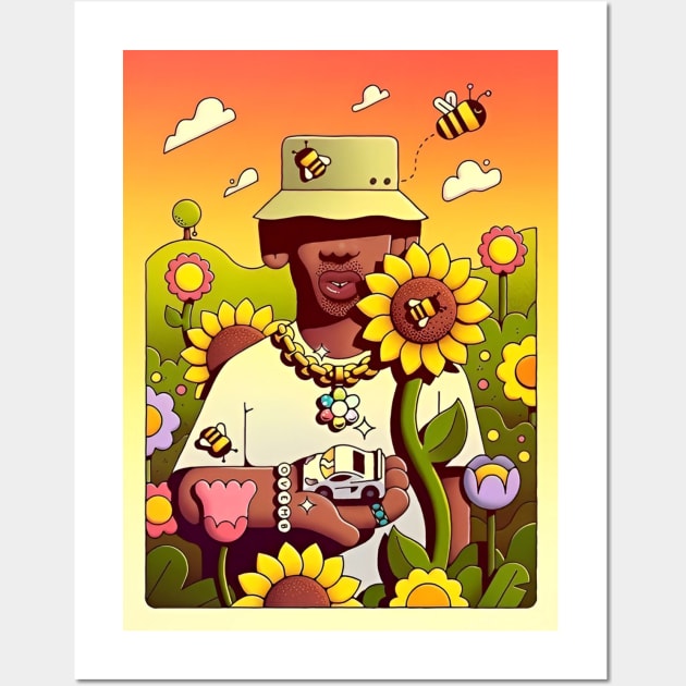 Flower Boy and Bee