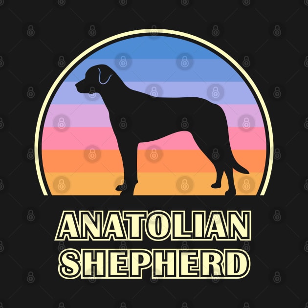 Anatolian Shepherd Vintage Sunset Dog by millersye