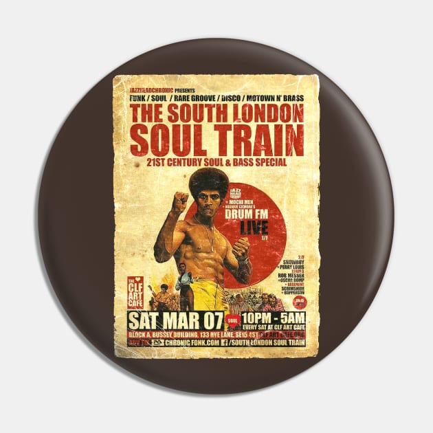 POSTER TOUR - SOUL TRAIN THE SOUTH LONDON 141 Pin by Promags99