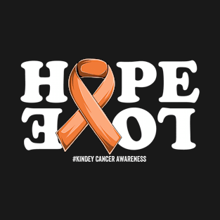 kidney Cancer Support | Orange Ribbon Squad Support kidney Cancer awareness T-Shirt