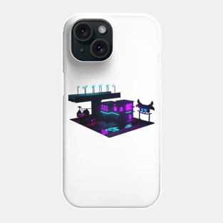 Retro Synth Neon Vibes Phone Case