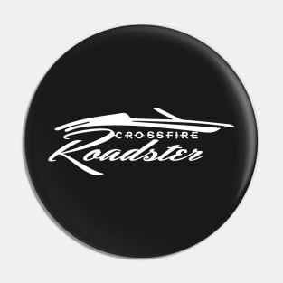 Xfire Roadster white graphic Pin