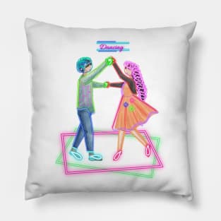 Dancing Couple Pillow