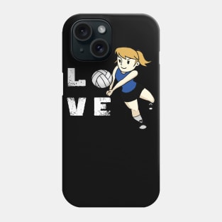 Best Girls Love Volleyball Phone Case