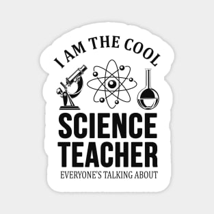 Cool Science Teacher Gift Magnet