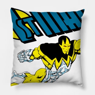 1st Man- a Superhero for a new age! Pillow