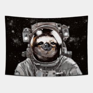 Astronaut Sloth Tapestry