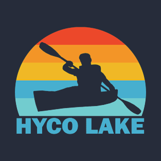 Hyco Lake North Carolina Kayak T-Shirt