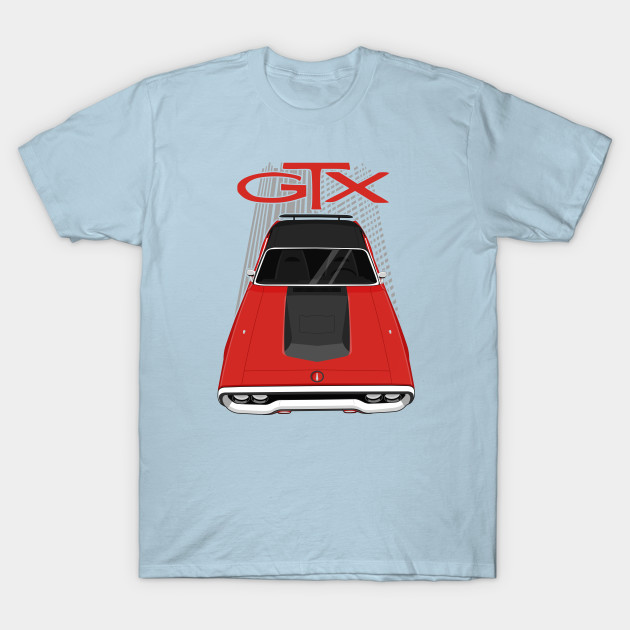 Discover Plymouth Road Runner GTX 1971 - 1972 - red - Plymouth Road Runner Gtx 1971 1972 Red - T-Shirt