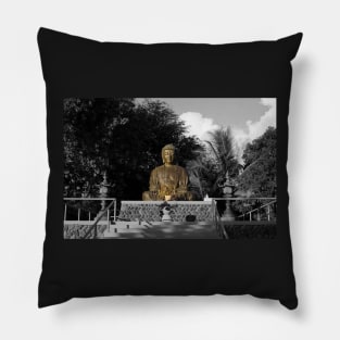 Lahaina Jodo Buddha (As it Was) Pillow