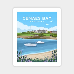 Cemaes Bay Beach, Anglesey North Wales Magnet