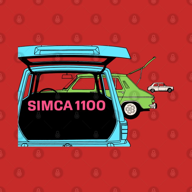 SIMCA 1100 - brochure by Throwback Motors
