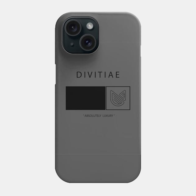 Minimalism Luxury Products Phone Case by DIVITIAE