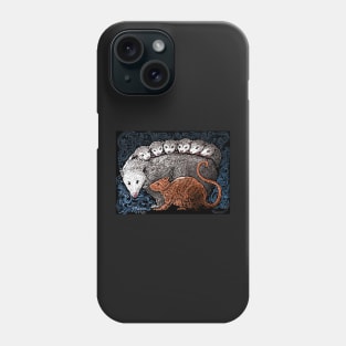 Opossum and Rat Phone Case