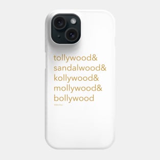 India Cinema Film Industry Phone Case