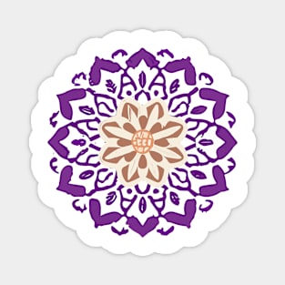 mandala Clamber drawing Magnet