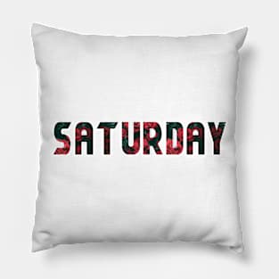 Saturday Pillow