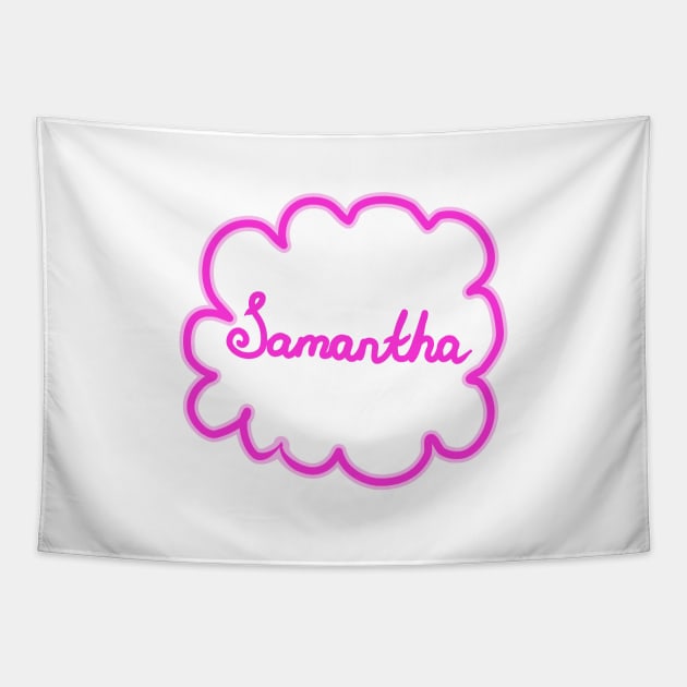 Samantha. Female name. Tapestry by grafinya