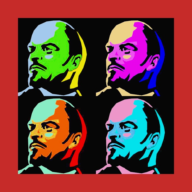 V.I. Lenin Pop Art Design by Naves