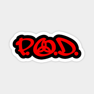 P.O.D. band Magnet