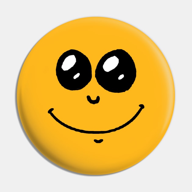 Smile Emoji Face Pin by Studio Hues