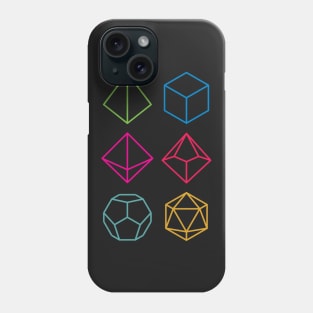 Roll - Dungeons & Dragons Line Art Series Phone Case