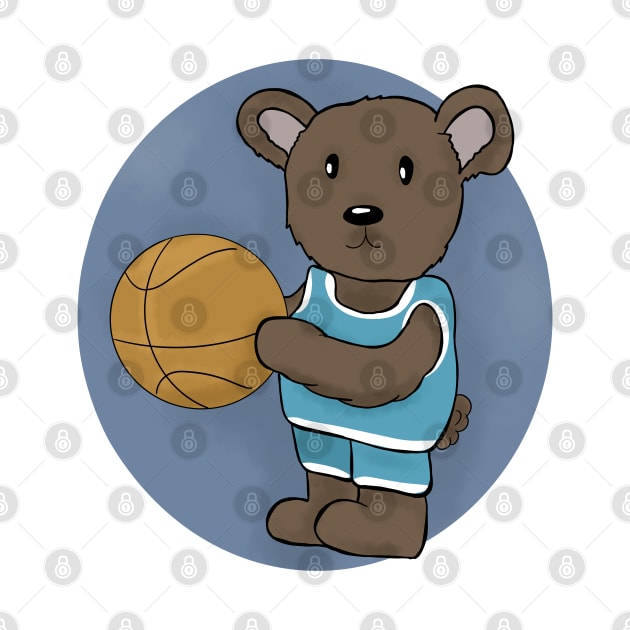 Basketball bear by Antiope