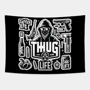 Thug Life Streetwear Tapestry