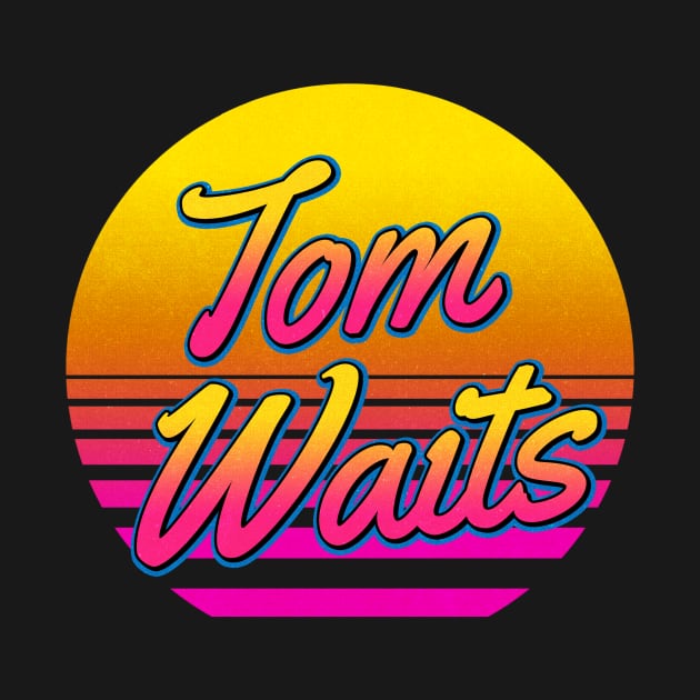 Tom Personalized Name Birthday Retro 80s Styled Gift by Jims Birds