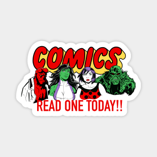 Comics: Read One Today Series 7 Magnet