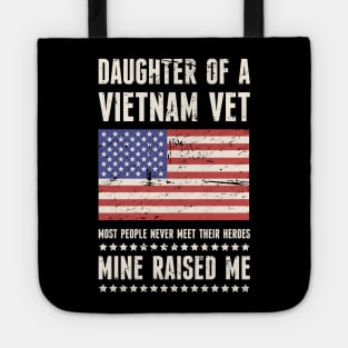 Daughter Of A Vietnam Veteran Tote