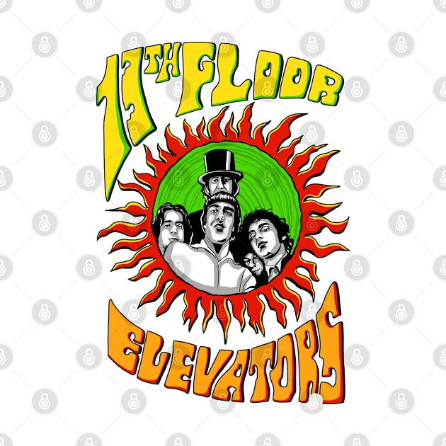 13th Floor Elevators by HelenaCooper