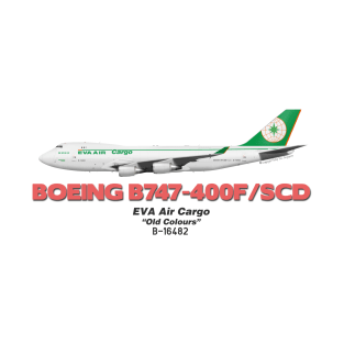 Boeing B747-400F/SCD - EVA Air Cargo "Old Colours" T-Shirt