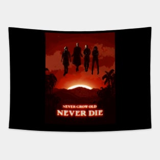 Never Grow Old Tapestry