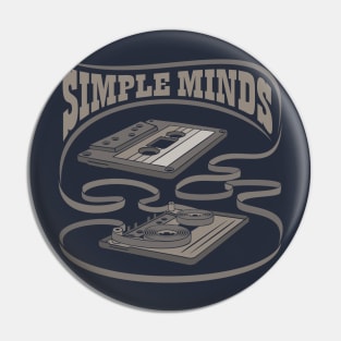 Simple Minds Exposed Cassette Pin