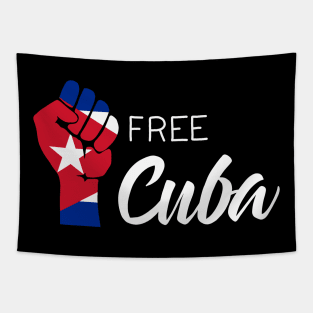 Free Cuba Tapestry