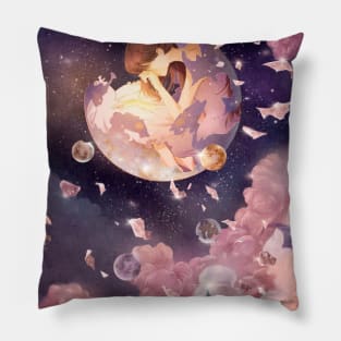 Planet Of Sorrow Pillow