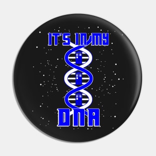 DNA TARDIS Pin