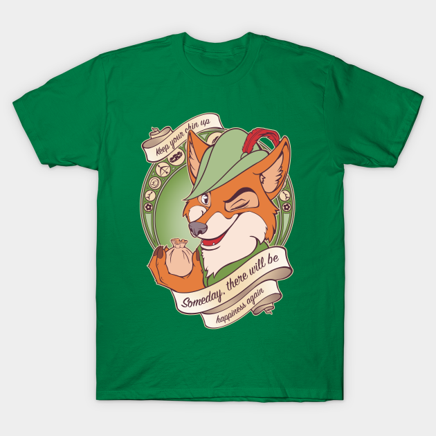 Keep Your Chin Up - Robin Hood - T-Shirt