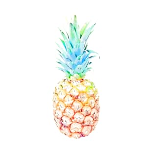 Pineapple in Rainbow T-Shirt