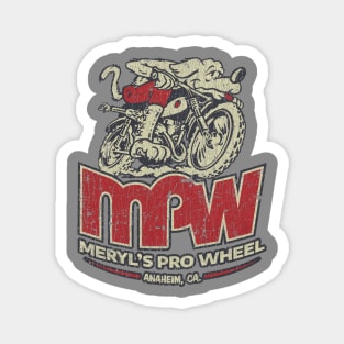 Meryl's Pro Wheel 1981 Magnet