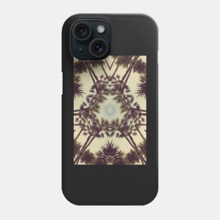 Pattern of palm trees Phone Case